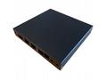 Montážní krabice CASE1D2BLKU, USB, 3x LAN, black