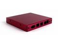 Montážní krabice CASE1D2REDU6, 3x LAN, 6x SMA, USB