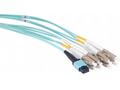 Masterlan optický MPO patch cord, MPOupc female, 4