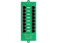 MaxLink Gigabitový 8-portový PoE panel, 802.3af, a