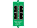 MaxLink Gigabitový 4-portový PoE panel, 802.3af, a
