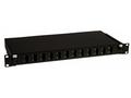 Masterlan optická vana 12x SC Duplex, patch panel 