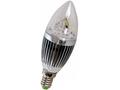EuroLight LED žárovka E27, 5W, 3000k - svíčka