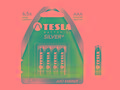 TESLA SILVER alkalická baterie AAA (LR03, mikrotuž