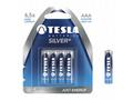 TESLA SILVER alkalická baterie AAA (LR03, mikrotuž