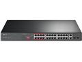 TP-LINK 26-Port 10, 100Mbps PoE+ Switch, 24 10, 10