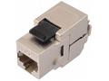 Solarix samořezný keystone CAT6A STP RJ45, černý 