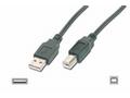 Digitus USB kabel A, samec na B, samec, 2x stíněný