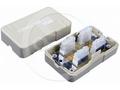 Solarix spojovací box CAT6 UTP 8p8c LSA+, Krone