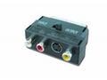 GEMBIRD Redukce Scart, 3x Cinch (RCA) + S-Video, M