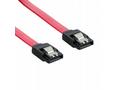 Kabel SATA 3.0 datový 6Gb, s, krátký 20cm se zámeč