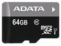 Adata, micro SD, 64GB, 50MBps, UHS-I U1, Class 10,