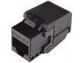 Solarix samořezný keystone CAT5E UTP RJ45, černý 