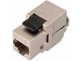 Solarix samořezný keystone CAT6 STP RJ45, černý 