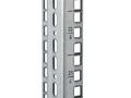 Vertikální lišta, 1ks, 22U