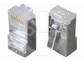 Solarix konektor RJ45 CAT5E STP 8p8c stíněný neskl