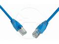 Solarix patch kabel CAT5E SFTP PVC 5m modrý snag-p