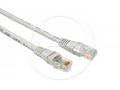 Solarix patch kabel CAT5E UTP PVC 3m šedý non-snag