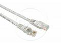 Solarix patch kabel CAT5E UTP PVC 3m šedý non-snag