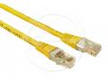 Solarix patch kabel CAT5E UTP PVC 0,5m žlutý non-s