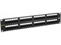 Solarix patch panel 48 x RJ45 CAT5E UTP 150 MHz, č