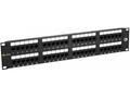 Solarix patch panel 48 x RJ45 CAT5E UTP 150 MHz, č