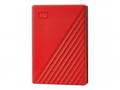 WD My Passport portable 4TB Ext. 2.5" USB3.0 Red