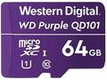 WD MicroSDXC karta 64GB Purple WDD064G1P0C Class 1