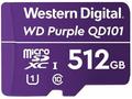 WD MicroSDXC karta 512GB Purple WDD512G1P0C Class 