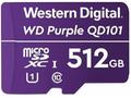 WD MicroSDXC karta 512GB Purple WDD512G1P0C Class 