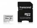 TRANSCEND MicroSDXC karta 64GB 300S, UHS-I U1 + ad