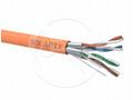 Solarix Instalační kabel CAT6A STP LSOH B2ca-s1, d