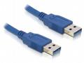 Delock USB 3.0 kabel A samec, A samec délka 2 m