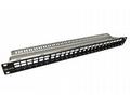 Solarix modulární neosazený patch panel 24 portů 1