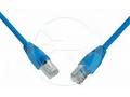 Solarix patch kabel CAT6 SFTP PVC 1m modrý snag-pr