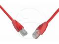 Solarix patch kabel CAT6 SFTP PVC 5m červený snag-