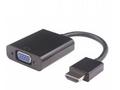 Předvodník HDMI na VGA se zvukem 3,5mm jack- černý