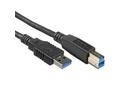 PremiumCord Kabel USB 3.0 Super-speed 5Gbps A-B, 9