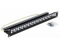 Triton 19" modulární patch panel 1U pro max. 24ks 