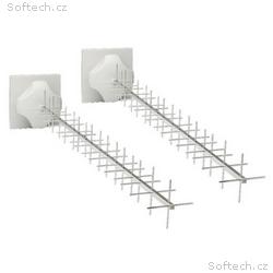 Ubiquiti směrová anténa AMY-9M16x2, 900 MHz dual p