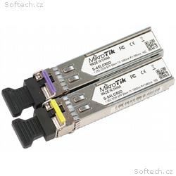 MikroTik SFP optický modul S-45, 54LC80D, SM, 80km