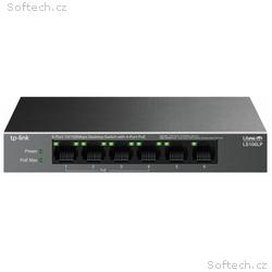 TP-Link LS106LP Switch 2x LAN, 4x LAN s PoE, 41W