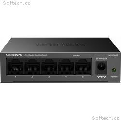 MERCUSYS switch MS105GS (5xGbE, fanless)