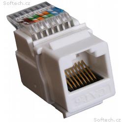 Masterlan keystone UTP Cat.6, bílý