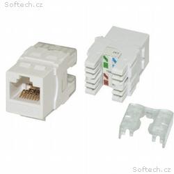 Masterlan samozařezávací keystone UTP Cat.5e, bílý