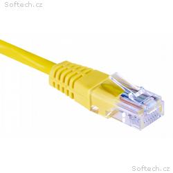Masterlan patch kabel UTP, Cat5e, 1m, žlutý