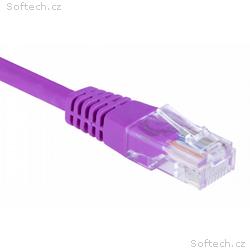 Masterlan patch kabel UTP, Cat5e, 5m, fialový