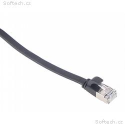 Masterlan comfort patch kabel U, FTP, flat, Cat6A,
