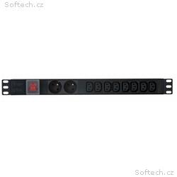 Masterlan 19" rozvodný panel - combi