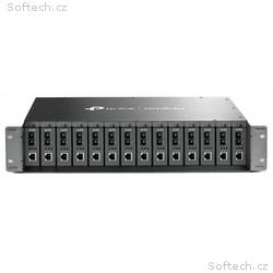 TP-Link MC1400 - 14-Slotové šasi pro media konvert